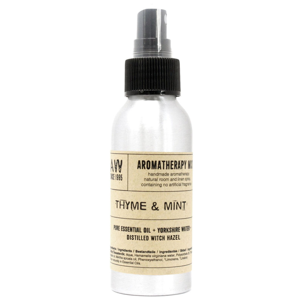 Essential Oil Room & Linen Mist – Thyme & Mint, 100ml