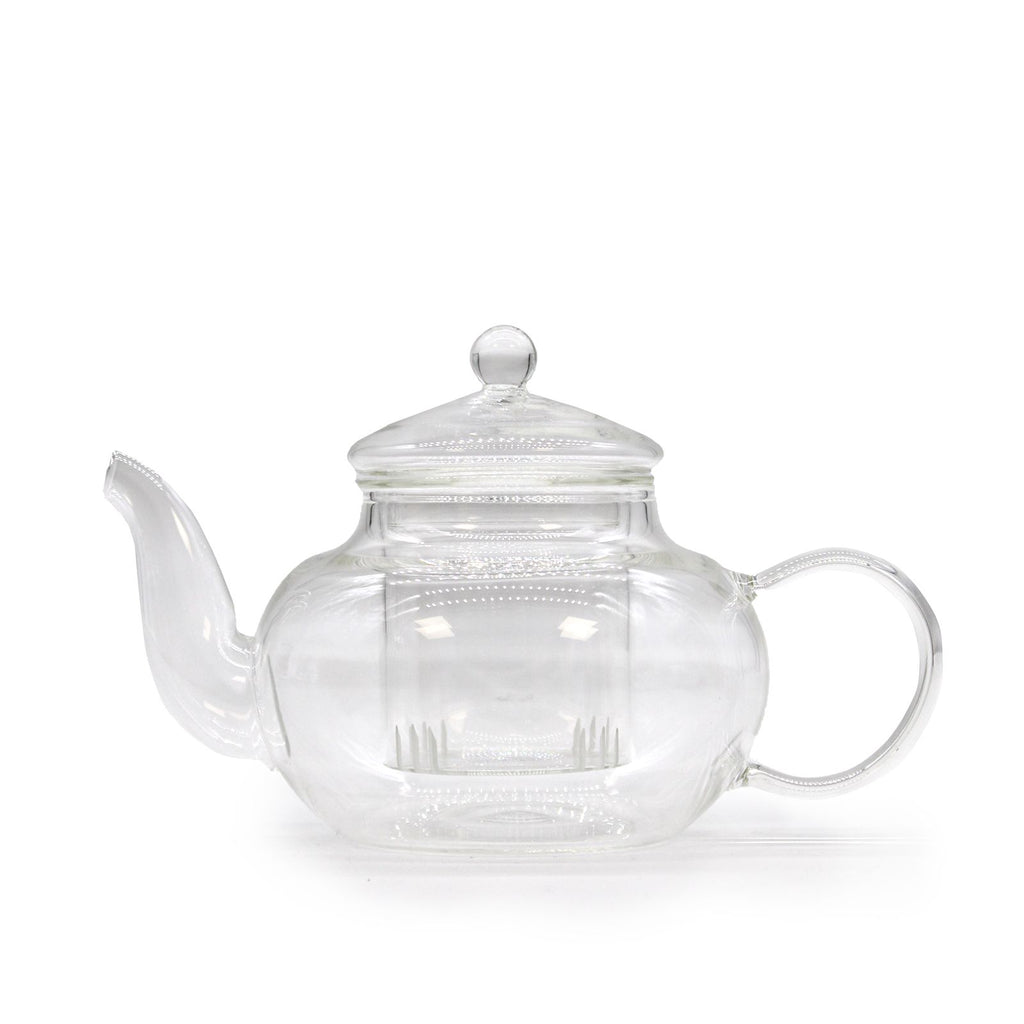 Glass Infuser Teapot – Round Pearl, 400ml