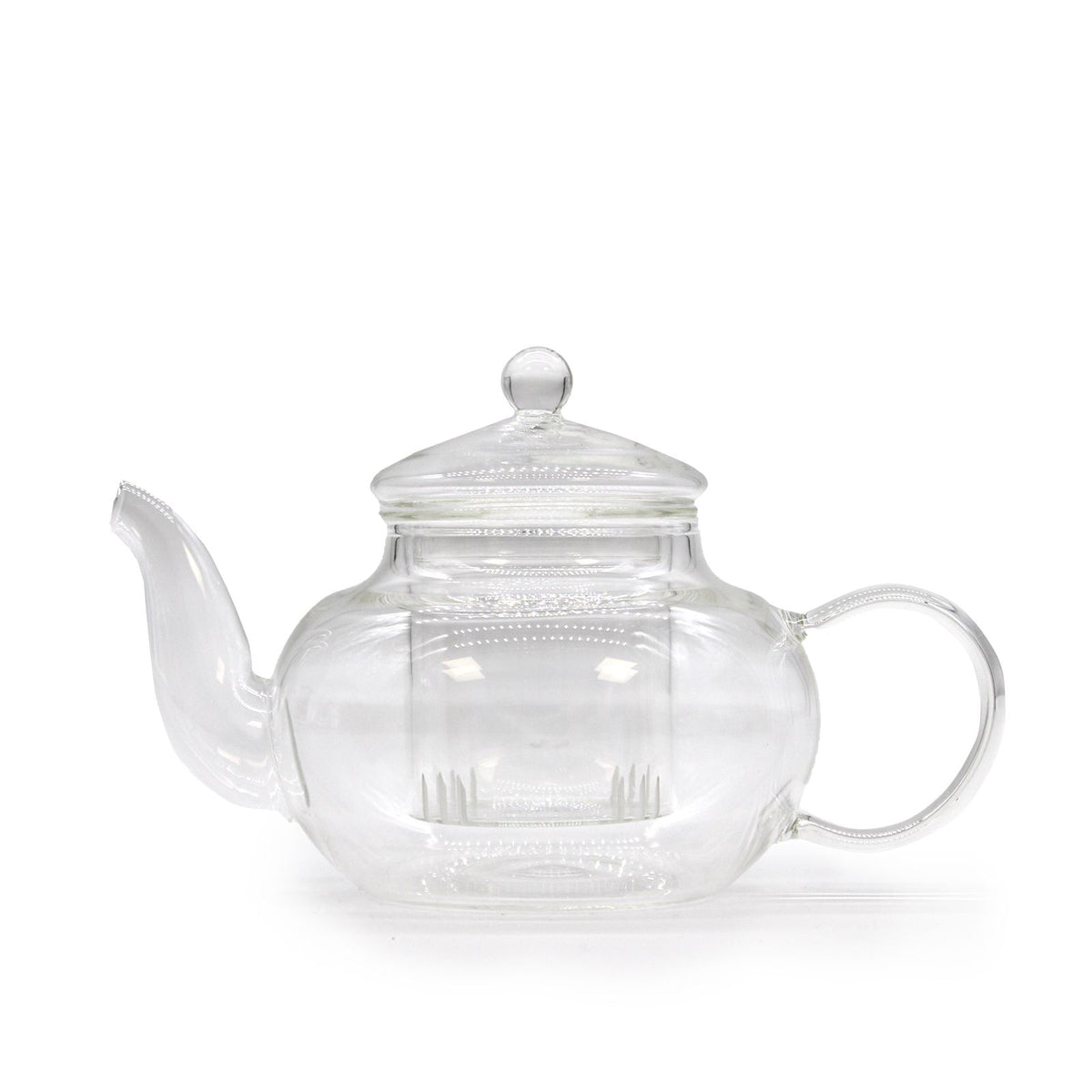 Glass Infuser Teapot – Round Pearl, 400ml