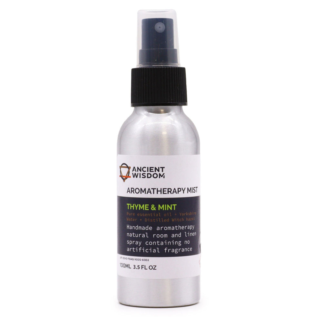 Essential Oil Room & Linen Mist – Thyme & Mint, 100ml