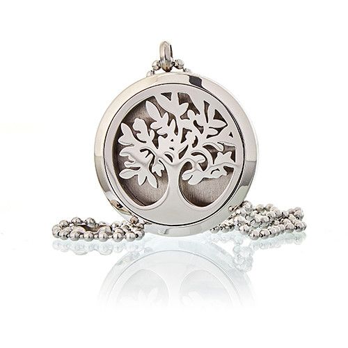 Tree of Life Aromatherapy Diffuser Necklace – 30mm