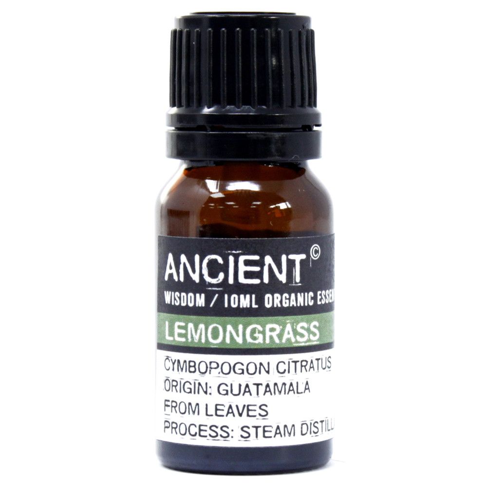 Organic Lemongrass Essential Oil – 10ml