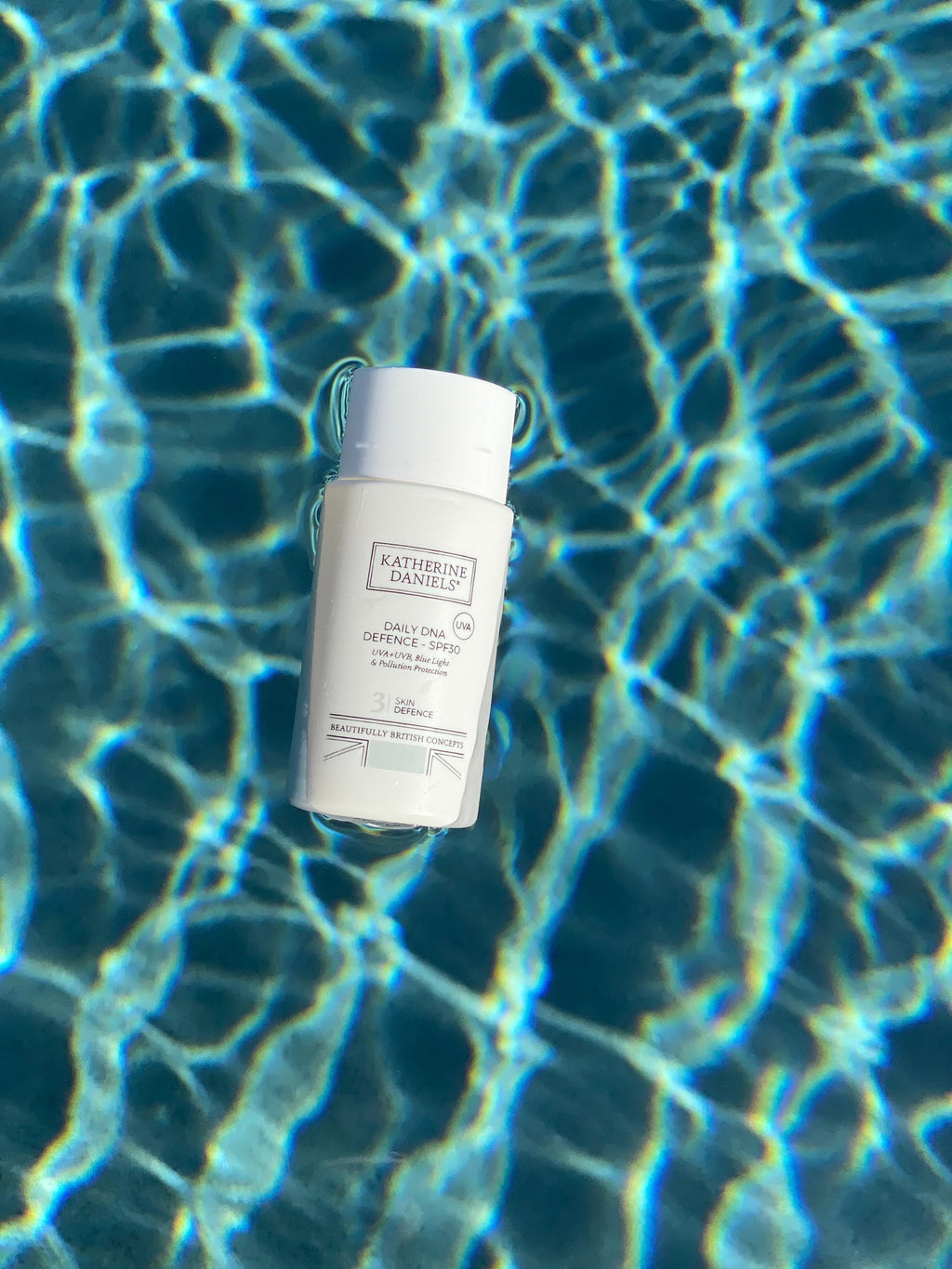 Katherine Daniels Daily DNA Defence SPF30 summer lifestyle