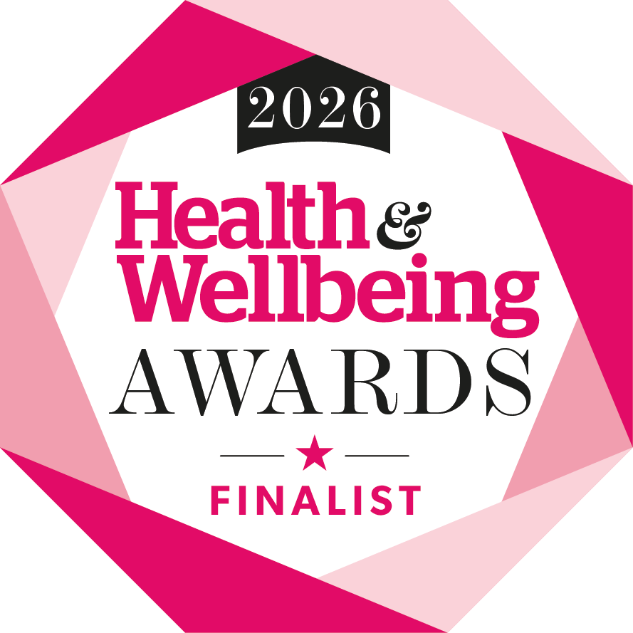 Health and Wellbeing Awards 2026 finalist recognition for Katherine Daniels Essential Micellar Face & Eye Make-Up Remover