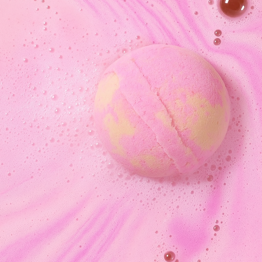Love & Hugs Pink Lemonade Bath Bomb