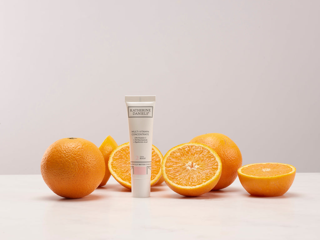 Katherine Daniels Multi-Vitamin Concentrate with oranges