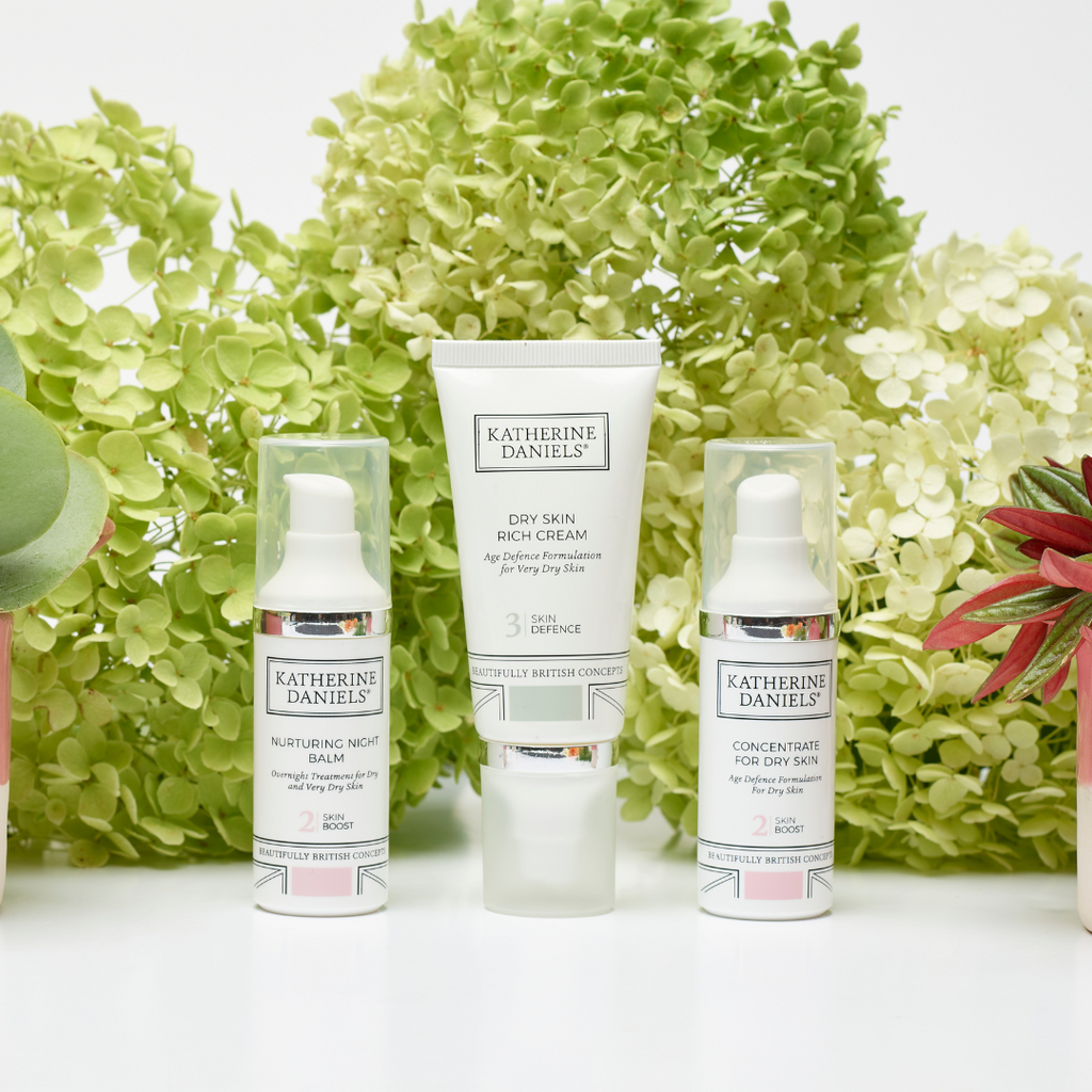 Concentrate for Dry Skin with Nurturing Night Balm and Dry Skin Rich Cream