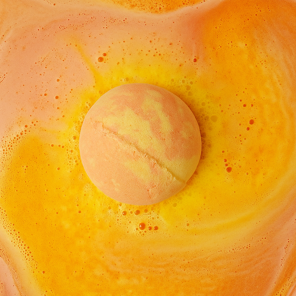You Are Amazing Peach Bath Bomb