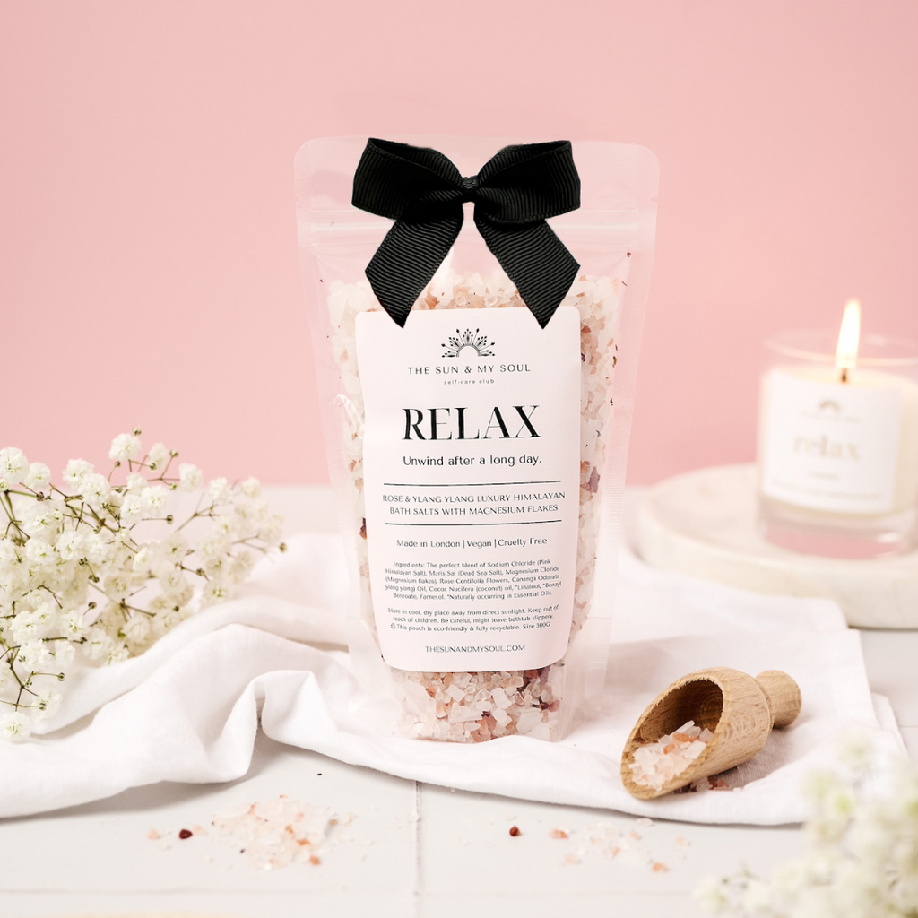 Rose & Ylang Ylang Himalayan Bath Salts