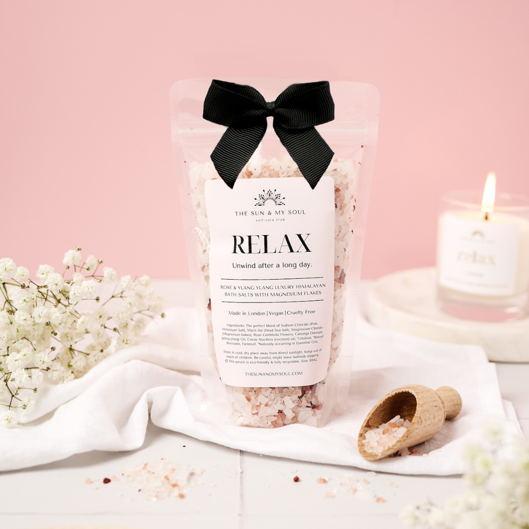 Rose & Ylang Ylang Himalayan Bath Salts