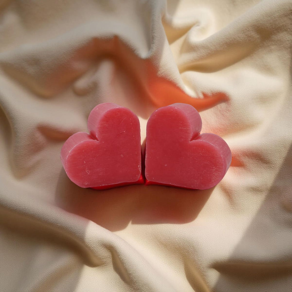 Wild Rose Soap Hearts