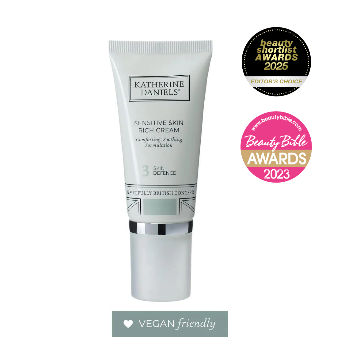 Katherine Daniels Sensitive Skin Rich Cream awards