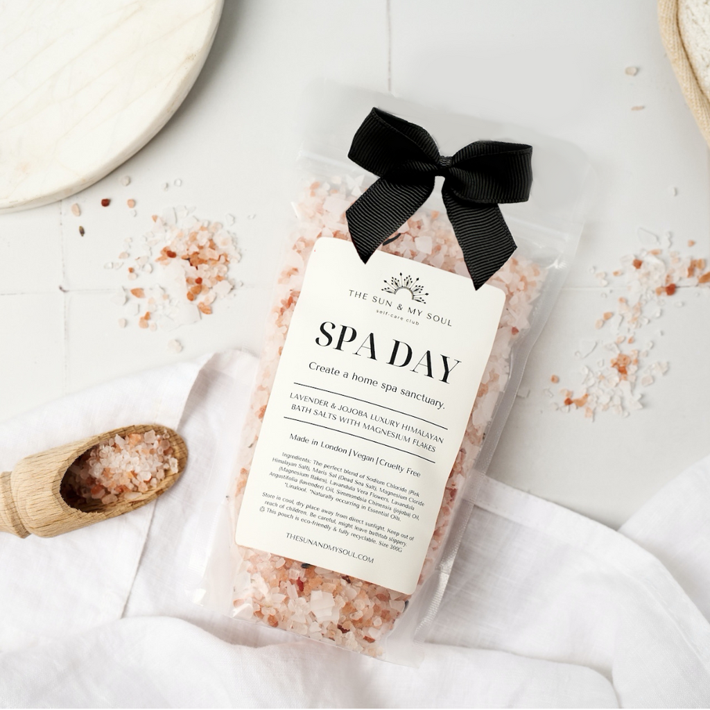 Spa Day Lavender & Jojoba Himalayan Bath Salts