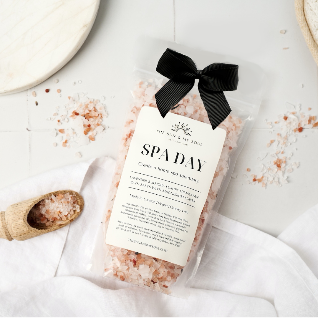 Spa Day Lavender & Jojoba Himalayan Bath Salts