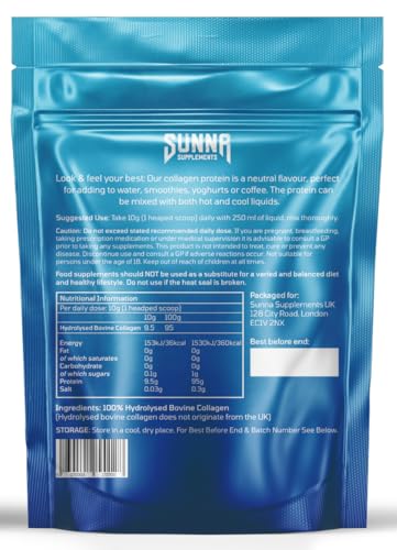 SUNNA Grass-Fed Halal Collagen Peptides