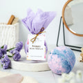 Happy Birthday Yorkshire Violet Bath Bomb