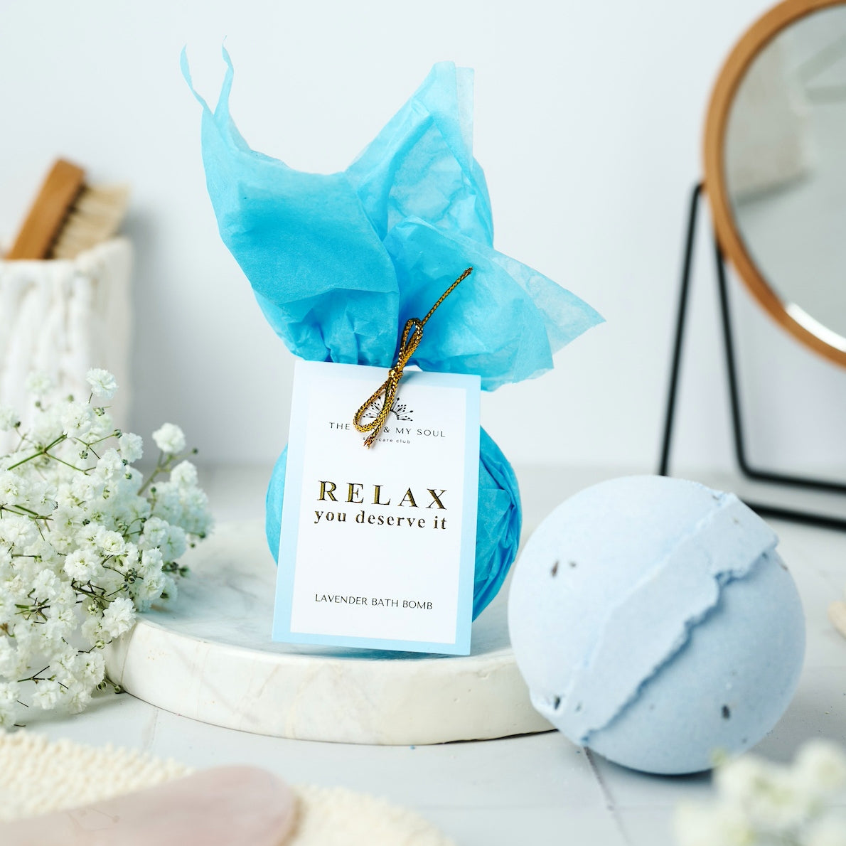 Relax Lavender Bath Bomb