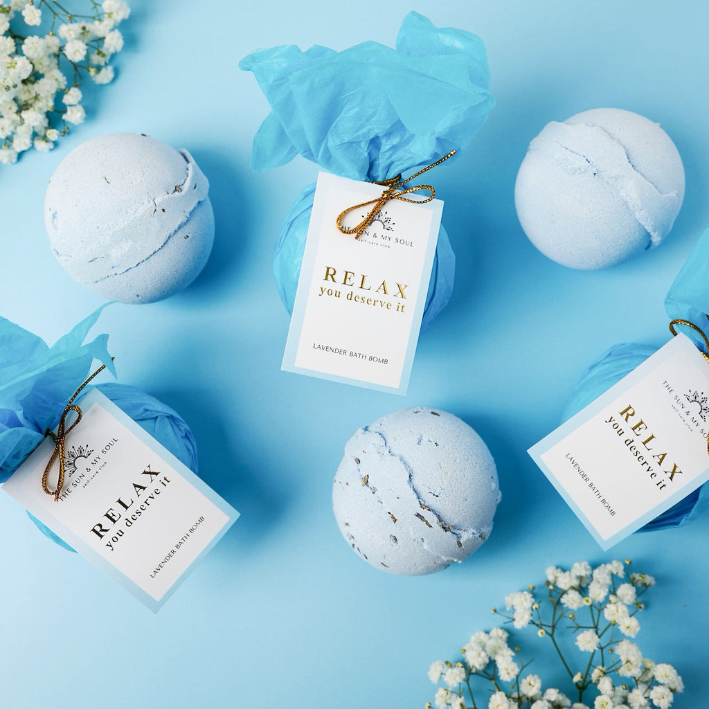 Relax Lavender Bath Bomb