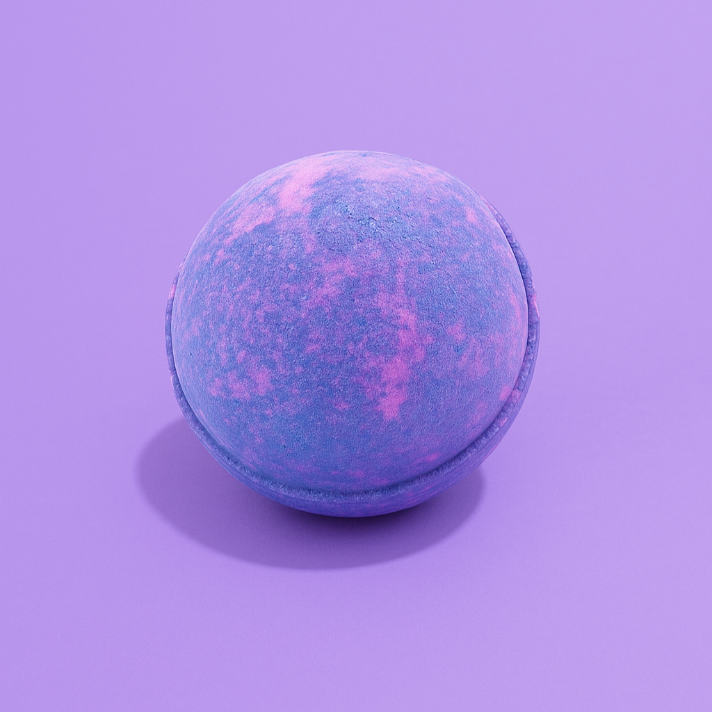 Happy Birthday Yorkshire Violet Bath Bomb